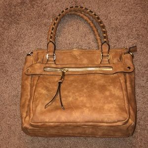 Adorable faux suede purse